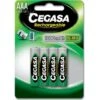 4 Piles Rechargeables Accu Cegasa AAA LR03 1.2V 1000mAH -Varta || Makita || OSRAM Soldes 10374909 1