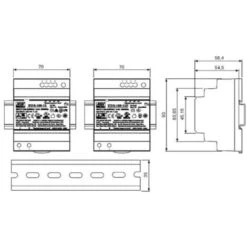 Mean Well HDR-100-48 Alimentation Rail DIN 48 V/DC 1.92 A 92.2 W Nbr. De Sorties:1 X Contenu 1 Pc(s) -Varta || Makita || OSRAM Soldes 10747276 2