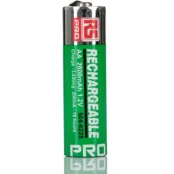 Batterie AA Rechargeable 2Ah Sortie Cosses RS PRO, NiMH, 1.2V ( Prix Pour 1 )
