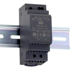 Mean Well DDR-30G-12 Convertisseur CC/CC Pour Rail (DIN) 12 V/DC 2.5 A 30 W Nbr. De Sorties:1 X Contenu 1 Pc(s)
