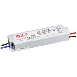 Alimentation LED DC12V 35W 3A Étanche IP67 GLP