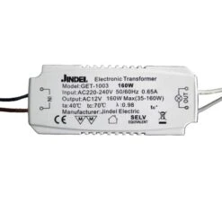 Transformateur Halogène AC220-240V / AC12V Jindel GET-1003 160W