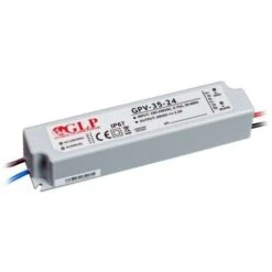 Alimentation LED DC24V 35W 1,5A Étanche IP67 GLP