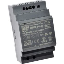 Alimentation Rail DIN Mean Well HDR-60-24 24 V/DC 2.5 A 60 W Nbr. De Sorties:1 X C017401