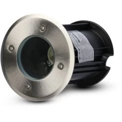 Spot Encastrable Au Sol V-tac VT-7677 Pour L'extérieur - Rond - Douille GU10 - IP65 -Varta || Makita || OSRAM Soldes 18276350 4