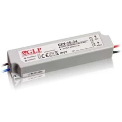 Alimentation LED DC24V 20W 1A Étanche IP67 GLP