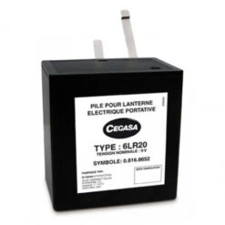 Pile Pour Lanterne Electrique Portative 9V 6LR20