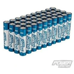 Piles Alcalines Super LR03 Type AAA, 40 Pcs, 40 Pcs