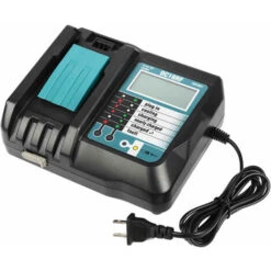 Bsioff DC18RF 3.5A Chargeur De Batterie De Remplacement Pour Makita BL1840 BL1820 BL1830 BL1430 BL1440 BL1450 Batterie De Remplacement Pour Chargeur Avec ¨cran LED