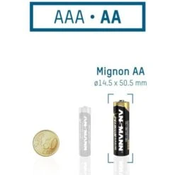 Pile LR6 (AA) Ansmann LR06 Alcaline(s) 1.5 V 44 Pc(s) -Varta || Makita || OSRAM Soldes 4430455 4