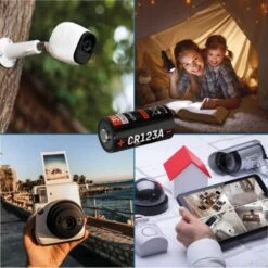 Pile Photo CR-123A Lithium Ansmann CR123 1375 MAh 3 V 6 Pc(s) -Varta || Makita || OSRAM Soldes 4486248 2