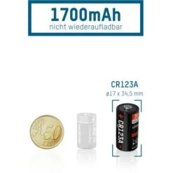 Pile Photo CR-123A Lithium Ansmann CR123 1375 MAh 3 V 6 Pc(s) -Varta || Makita || OSRAM Soldes 4486248 4