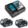 Pack Power 18V LXT (2x3,0 Ah) Avec Chargeur Simple - MAKITA Y-00197 -Varta || Makita || OSRAM Soldes 46797612 1