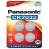Panasonic Pile Lithium CR2032 3V, 4 Pièces En Blister (CR-2032EL/4B) -Varta || Makita || OSRAM Soldes 47298319 1