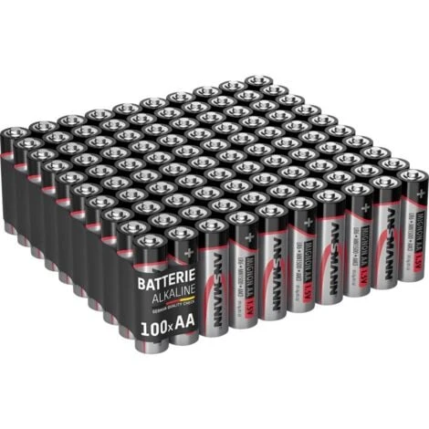 Ansmann Mignon AA LR6 100er Box Pile LR6 (AA) Alcaline(s) 1.5 V 100 Pc(s) 3 Ansmann Mignon AA LR6 100er Box Pile LR6 (AA) Alcaline(s) 1.5 V 100 Pc(s)
