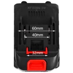 Batterie Remplacement Pour Outil ONEVAN18V - Batterie Lithium Pour Outil Sans Fil - 128vf Avec Indicateur LED Et Chargeur ( PACK De 2 ) -Varta || Makita || OSRAM Soldes 51245242 3