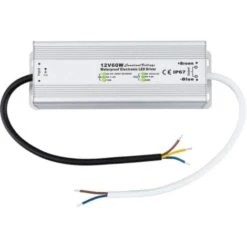 Bloc D'Alimentation Étanche 12V DC 60W 5A IP67