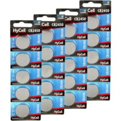 HyCell Piles Bouton CR2450 3V 540 MAh (lot De 20)