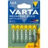 Varta VARTA Piles Rechargeables Recyclées AAA 5 + 1 Offerte (56813 101 476) -Varta || Makita || OSRAM Soldes 58284258 1
