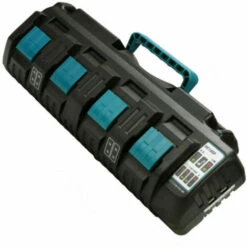 4X Batterie Pour Makita BL1860B 18V 5.0Ah BL1850B BL1815N Lithium + Chargeur DC18SF 4 Ports 14.4V-18V Indicateur LED -Varta || Makita || OSRAM Soldes 61212482 5