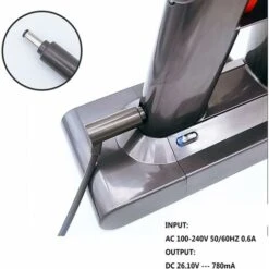 Chargeur Pour Dyson V6 V7 V8 DC58 DC59 DC61 DC62 SV03 SV04 SV05 SV06 SV07, Aspirateur AC Adaptateurs Pour Dyson 205720-02 Pour Dyson Aspirateur Accessoires, Input 100-240V, Output 26.1V, 780mA -Varta || Makita || OSRAM Soldes 63701807 5