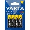 Varta Pile SuperLife, Mignon AA, LR06, 1,5V, Blister De 4 Pièces (02006 101 414)