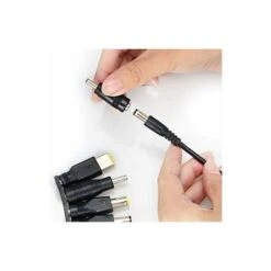 Bloc Alimentation Universel, Lot De 38 Embouts Pour Chargeur Adaptateur Secteur 5.5 X 2.1mm DC Barrel Jack Convertisseur De Prise Alimentation Compatible Avec Ordinateur Portable, Etc, Ephé -Varta || Makita || OSRAM Soldes 74921372 5