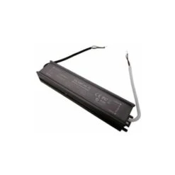Transformateur 220V 12V IP67 80W DC 6.7A - Noir - SILAMP