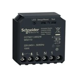SCHNEIDER ELECTRIC CCT5011-0002W WISER - MICROMODULE ENCASTRÉ - ZIGBEE - POUR INTERRUPTEUR LUMINEUX