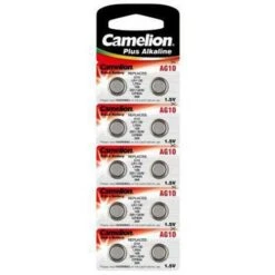 Pack De 10 Piles Camelion Alkaline AG10 (12001010)