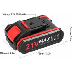 Batterie D'installation Facile Rechargeable De Remplacement De Grande Capacité Pour Perceuse électrique Laveuse De Voiture électrique Tronçonneuse électrique -Varta || Makita || OSRAM Soldes 79236585 3