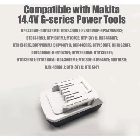 Batterie BL1413G Pour Makita 14,4V BL1411G BL1415G 196375-4 HP347 HP347D JV143D UR140D 1,3Ah Lithium 7 Batterie BL1413G Pour Makita 14,4V BL1411G BL1415G 196375-4 HP347 HP347D JV143D UR140D 1,3Ah Lithium – Image 5