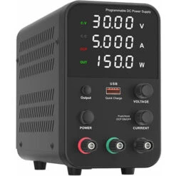 Banc DC Alimentation Variable Affichage Numérique Commutation Réglable Alimentation Régulée CV CC, UK Plug 30V 5A -Varta || Makita || OSRAM Soldes 80335613 3