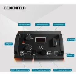 WilTec Chargeur De Batterie 12V 24V Moto Voiture Auto Boost 630 Chargement Rapide Véhicule Chantier -Varta || Makita || OSRAM Soldes 808700 4