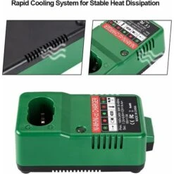 Chargeur De Batterie NiMH NiCd 1,5 A Chargeur De Rechange DC1804 DC1822 DC1414 Chargeur De Perceuse Sans Fil Compatible Avec Makita 7,2 V 9,6 V 12 V 14,4 V 18 V Batterie PA12 1222 PA14 1422 PA18 1822 -Varta || Makita || OSRAM Soldes 80970806 5