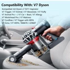V7 Batterie Pour Dyson Batterie Dyson 21,6V 4000mAh SV11 V7 Cordless V7 Extra V7 Trigger + V7 Motor Head V7 Pro V7 Fluffy V7 Mattress -Varta || Makita || OSRAM Soldes 81245045 5
