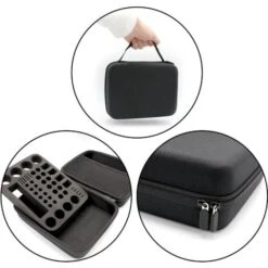 BoÎte De Rangement De Batterie Et Piles - Organisateur De Stockage Capacité 48 Piles - Testeur De Piles Inclus - Valise Coque Rigide -Varta || Makita || OSRAM Soldes 81923111 4