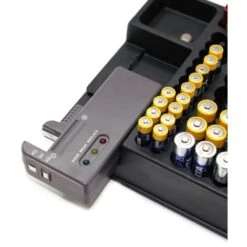 Boîte à Piles - Capacité Rangement 98 Piles - Testeur Intégré -Varta || Makita || OSRAM Soldes 81923332 4