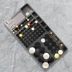 Boîte à Piles - Capacité Rangement 98 Piles - Testeur Intégré -Varta || Makita || OSRAM Soldes 81923332 5