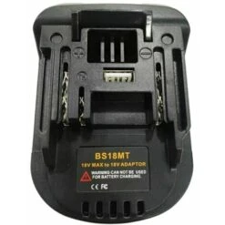 Adaptateur De Convertisseur De Batterie Pour Batterie Au Lithium BOSCH 18 V Convertie Pour Batterie D'outil électrique Makita 18 V BL1820 BL1830 1 Pc (Remarque : Produit Sans Marque)
