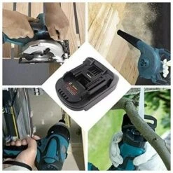 Adaptateur De Convertisseur De Batterie Pour Batterie Au Lithium BOSCH 18 V Convertie Pour Batterie D'outil électrique Makita 18 V BL1820 BL1830 1 Pc (Remarque : Produit Sans Marque) -Varta || Makita || OSRAM Soldes 85790356 5