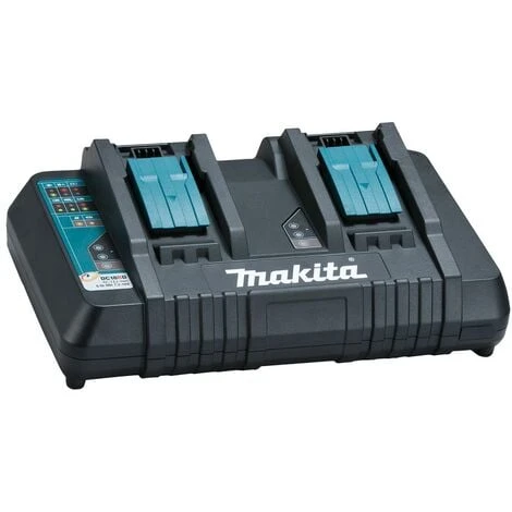 Chargeur Rapide 2 Batteries Makstar Li-Ion 14,4 à 18 V - Makita DC18RD 3 Chargeur Rapide 2 Batteries Makstar Li-Ion 14,4 à 18 V - Makita DC18RD