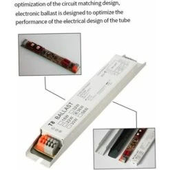 Ballast éctronique T8 2x36W Tension Largeur Fluorescente Start Start énergétique De Sauvegarde Ballast Lampe De La Lampe -Varta || Makita || OSRAM Soldes 90066677 5