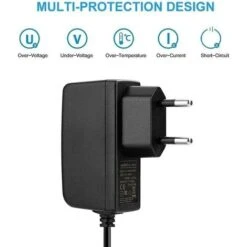 Chargeur Alimentation 5.5v Pour Kärcher Wv2 Wv 2 Premium, Wv5 Wv 5 Premium Wv50 Wv55 Wv50 Plus, Wv70 Wv 70 Plus Wv 75 Wv Easy Wv Classic Nettoyeur De Vitres Et Kv4 Nettoyeur À Batterie Vibran -Varta || Makita || OSRAM Soldes 90318156 4