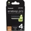 Pile Rechargeable LR6 (AA) NiMH Panasonic Eneloop Pro HR06 2500 MAh 1.2 V 4 Pc(s) X926422
