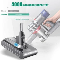 V8 Batterie Pour Dyson Batterie Dyson 21,6V 4000mAh Dyson V8 Vacuum Cleaner 21.6 V V8 Replacement Battery For Dyson V8 Absolute / V8 AnimalV8 Fluffy / V8 Exclusive / V8 SV10 Motorhead