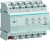 MODULE 8 SORTIES - VOLETS ROULANTS - 230 VOLTS - HAGER KNX BUS TXA628C