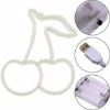 Enseignes Au Néon De Cerise De LED, Décor De Mur Chic, Lampe De Néon De Fruit De Signe De Mur, Décor De Mur De Signes De LED Pour Des Enfants/maison/café/chambre/lumière De Barre -Varta || Makita || OSRAM Soldes 97735387 1