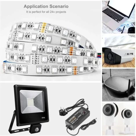 DC3-24V 3A 15W-72W Transformateur D'éclairage Ajustable Avec Adaptateur De Commutation D'alimentation Réglable Avec écran 3A Pilote De Voyant Pour Entrée De Bande à LED AC100V-240V 6 DC3-24V 3A 15W-72W Transformateur D'éclairage Ajustable Avec Adaptateur De Commutation D'alimentation Réglable Avec écran 3A Pilote De Voyant Pour Entrée De Bande à LED AC100V-240V – Image 4